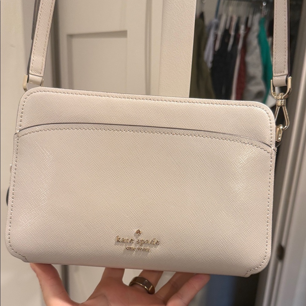 Kate Spade Light Beige Crossbody Bag